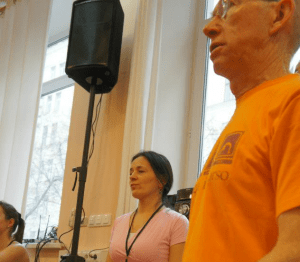 John Abbot at Russian Yoga Journal Conference 2011